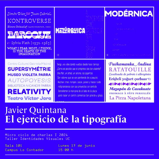 Micro Ciclo Taller de Identidades Visuales | Javier Quintana
