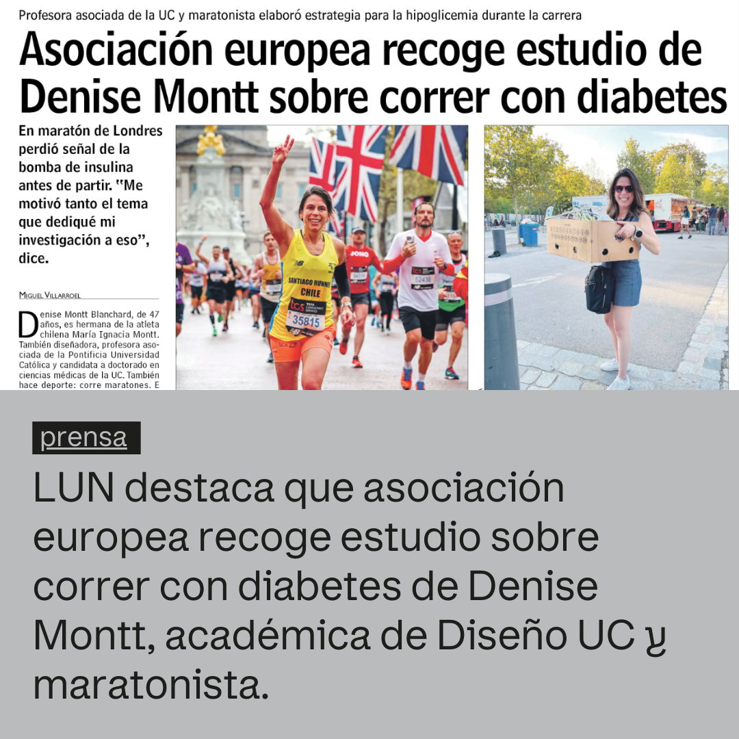 PRENSA | LUN DESTACA INVESTIGACIÓN DE DENISE MONTT EN RELACIÓN A LA ACTIVIDAD FÍSICA Y LA DIABETES.