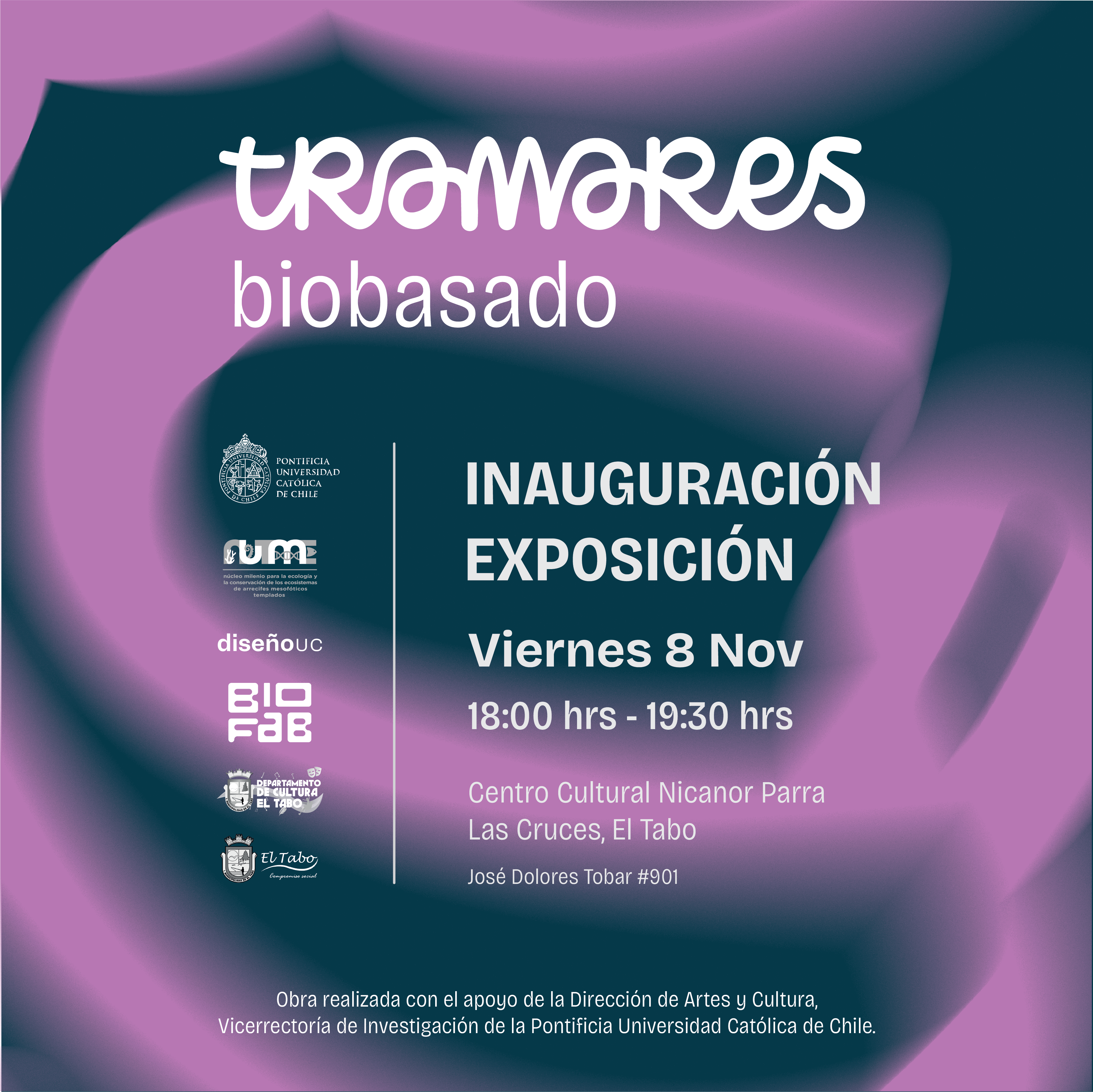 Exposición | TRAMARES BIOBASADO, Tejiendo arrecifes