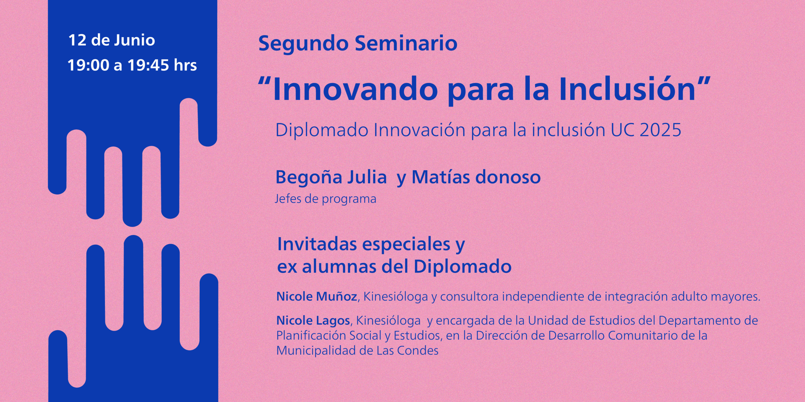 SEGUNDO SEMINARIO ONLINE “INNOVAR PARA LA INCLUSIÓN”